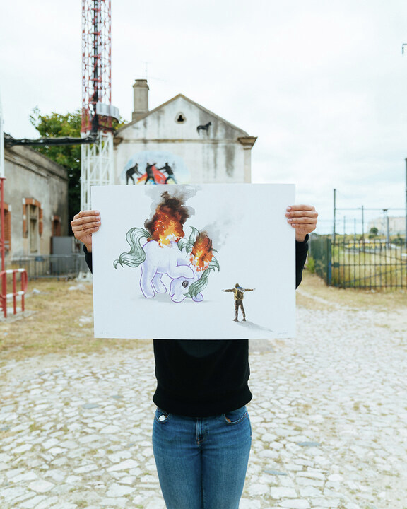 cultur_affairs's tweet photo. NEW EDITIONS BY @escif_ & #DimitrisTaxis!
Available through the link: https://t.co/SXpBOe0INS
They won’t be available for long, so don’t take too long!
#underdogseditions #underdogsgallery #underdogsartstore #art #contemporaryart #lisbon #escif #taxis https://t.co/KaoqQLzPcF