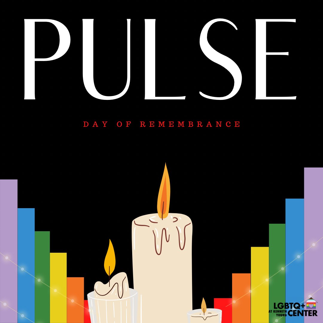 kyc_lgbtqcenter's tweet photo. We will forever mourn those who were affected by the tragedy in Orlando, FL back in 2016. Please take some time today to remembers those beautiful lives that were lost. #pulserememberanceday
.
.
.
#lgbtq #pride #pulse #werememberpulse https://t.co/G4EL4rohmn