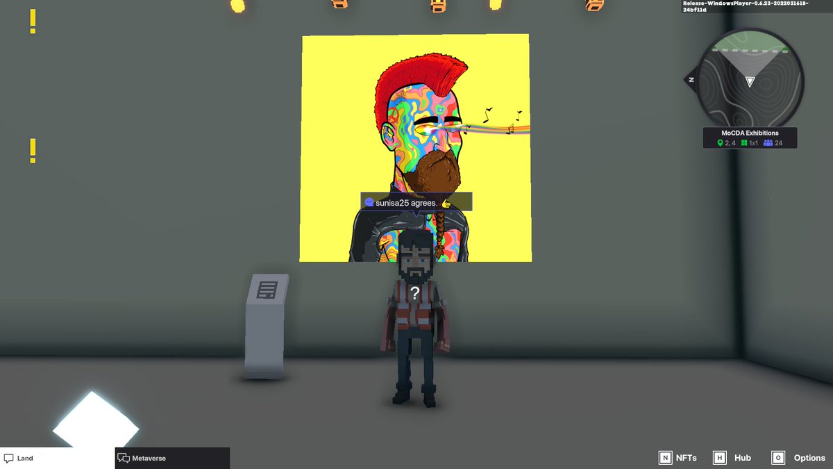 sunisa19277's tweet photo. @TheSandboxGame @MOCDA_ I just participated in the #TheSandbox weekly contest for a chance to win 200 mSAND! Here is my favorite piece from the exhibition, check out my screenshot below!
👇 https://t.co/1wrqjGNQYX