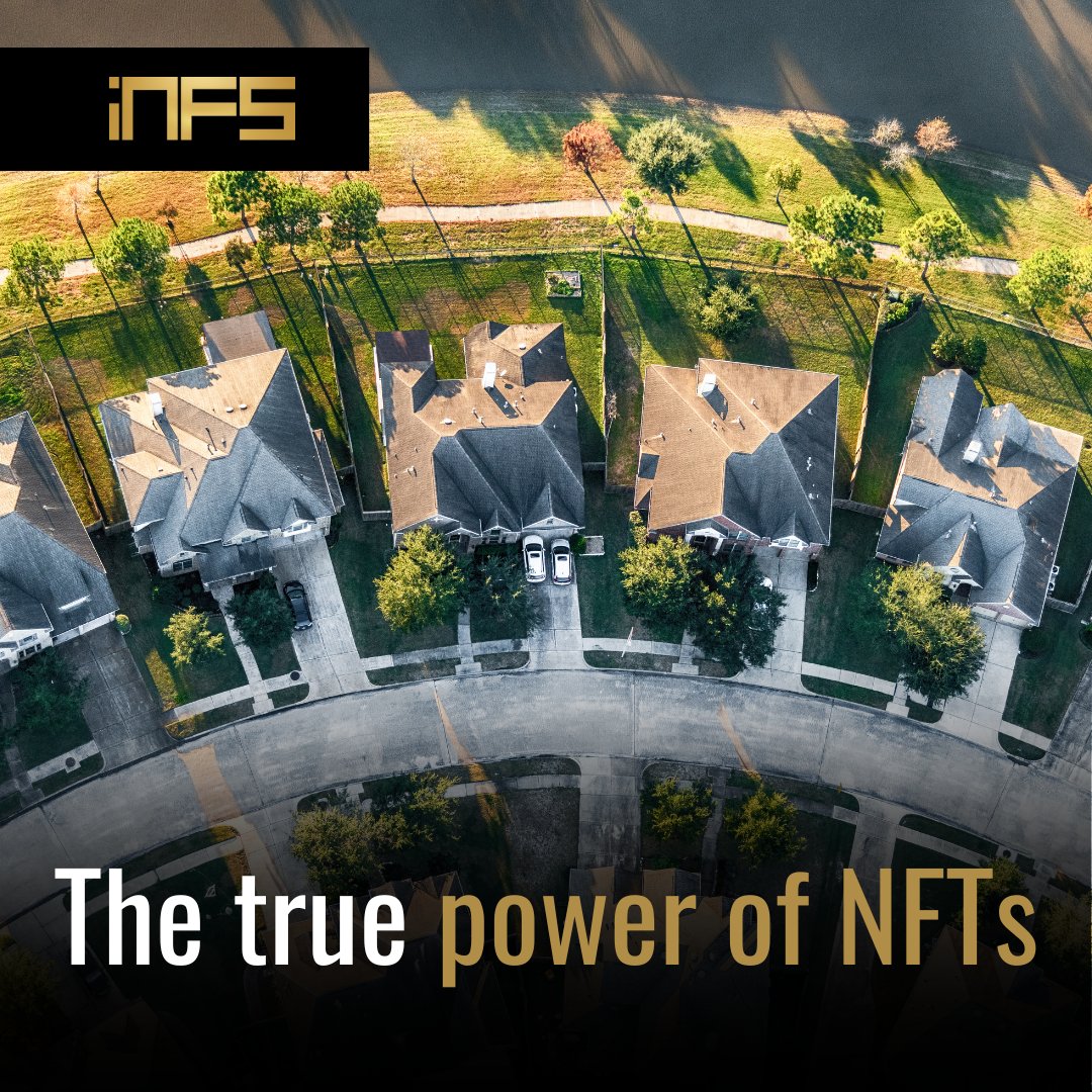 infs_io's tweet photo. Communities, ticketing, metaverse and digital wearables. 

Many misconceive that these sums up all of which NFTS are capable of. 

NFTs are breaking out of their digital confines, 

INFS is here to lead the way - providing a future for non-fungible tokens that shine. https://t.co/BP2ZiXCYlC