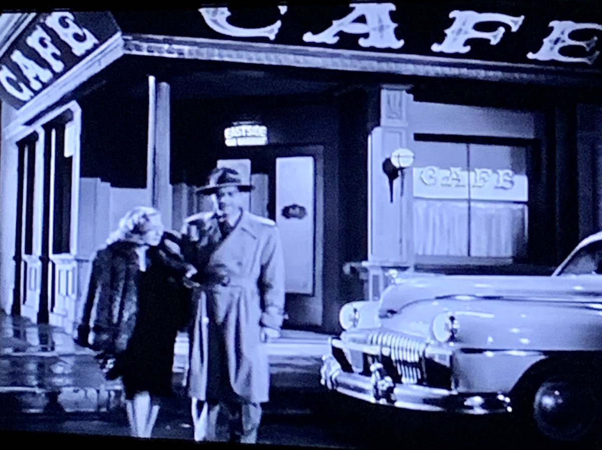 In case you were weren’t sure, folks. This is the café.  #TCMParty #NoirAlley #TheGuilty