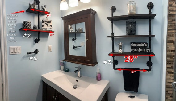 pipeworkpieces's tweet photo. 3 piece 3 Tier industrial style bathroom set https://t.co/MALSBO7pje #rusticshelves #3tiershelves #retrolookshelves #shelves #rusticshelf @etsymktgtool https://t.co/3yGcj3olAm