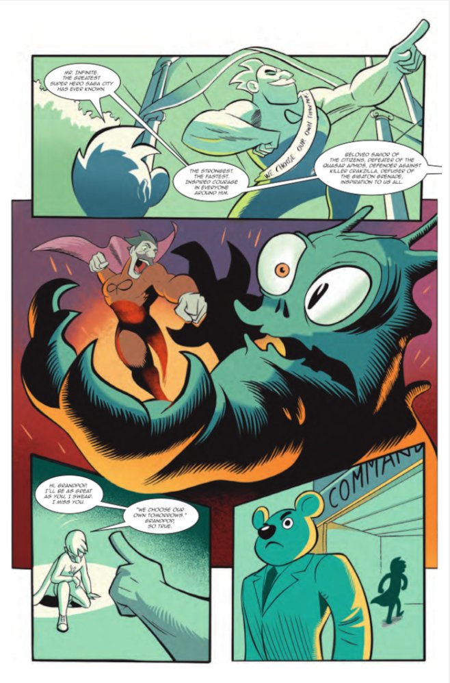 After many years of writing and revision and delays and fights and tears and joy, I'm thrilled that my The Legion of Forgettable Supervillains graphic novel will be released in July 2022 from <a href="/DynamiteComics/">DynamiteComics</a>. Preorder and preview available now at jebright.com. #comics