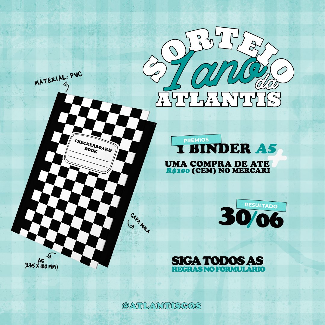 atlantisccaptor's tweet image. Sorteio 1 ano da Atlantis ✨✨✨✨

Todas as regras estão no formulário! 
1 comentário por pessoa. 

Participem 💙💙💙💙 e agradecemos por esses 365 dias aqui 💙💙 esperamos que venham muito mais 💙💙

forms.gle/Ga765XXgxwvhm3…