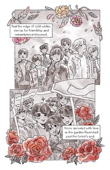 (2/2)
Happy festa, everyone! Some notes on this in the thread below lol🌺 #BTS9thAnniversary 