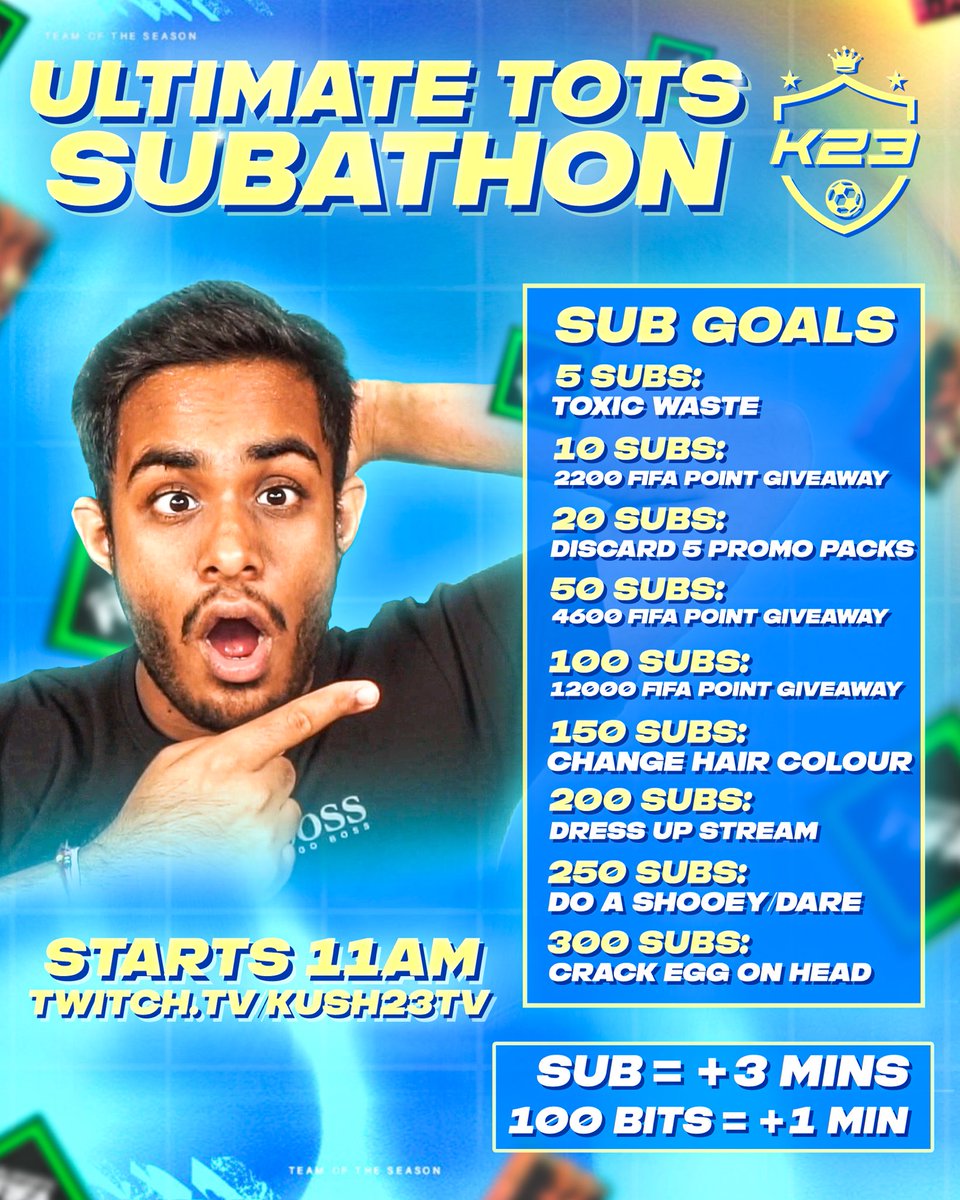 KUSH23TV_'s tweet image. 🚨 12,000 FIFA POINT GIVEAWAY NOW! 🚨🎉 #FIFA22 #FUT22 

Like and retweet this post. ✅

Starting with a banger, get in here! 👇👇 

twitch.tv/kush23tv