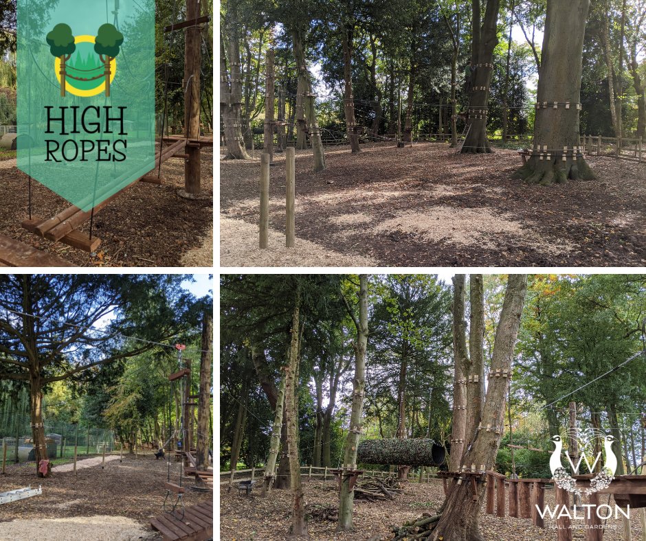 Walton_Gardens's tweet image. Fancy a family adventure up in the trees? 
The High Ropes has an adventurer course that has over 60 different activities, with six different levels of difficulty! orlo.uk/T7yvc
