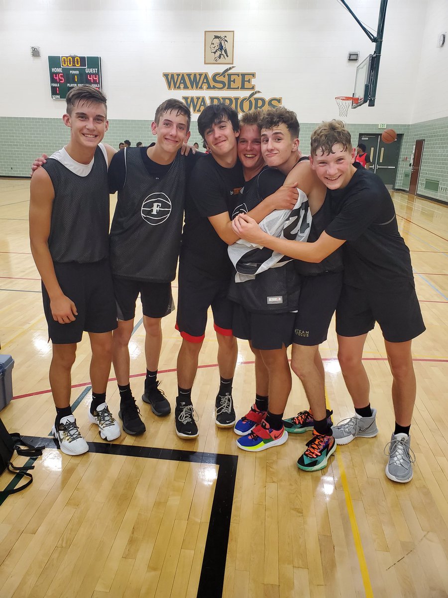 thehoopcoach's tweet photo. Had a lot of fun yesterday at the Wawasee shootout! Missing 2 starters, only had 6 guys, still played harder than everyone else in the gym. 
Beat Wawasee by 10. 
Beat Purdue Poly by 24.
Lost to Laporte by 10. https://t.co/29fyYtYT1c
