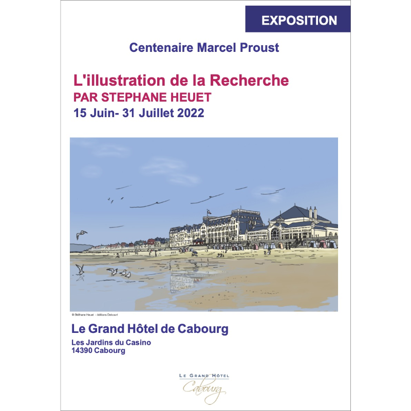ProustArt's tweet photo. Du 15 juin au 31 juillet 2022, le Grand-Hôtel de Cabourg expose une collection d'estampes de Stéphane Heuet, illustrations remarquables qui apparaissent au détour de certaines planches de son adaptation de la Recherche en bande dessinée.
#proust #cabourg #balbec