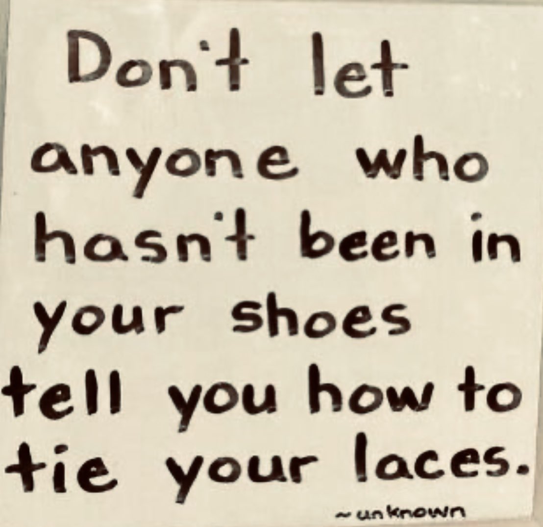 Tie your Own Laces! #positivity #determination #strength #businesstools #businessowners #entrepreneurlife #ThinkBIGSundayWithMarsha <a href="/marshawright/">Real Marsha Wright®</a>