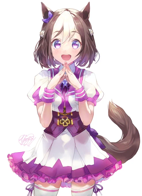 はい‼️スペシャルウィークです‼️  #ウマ娘 