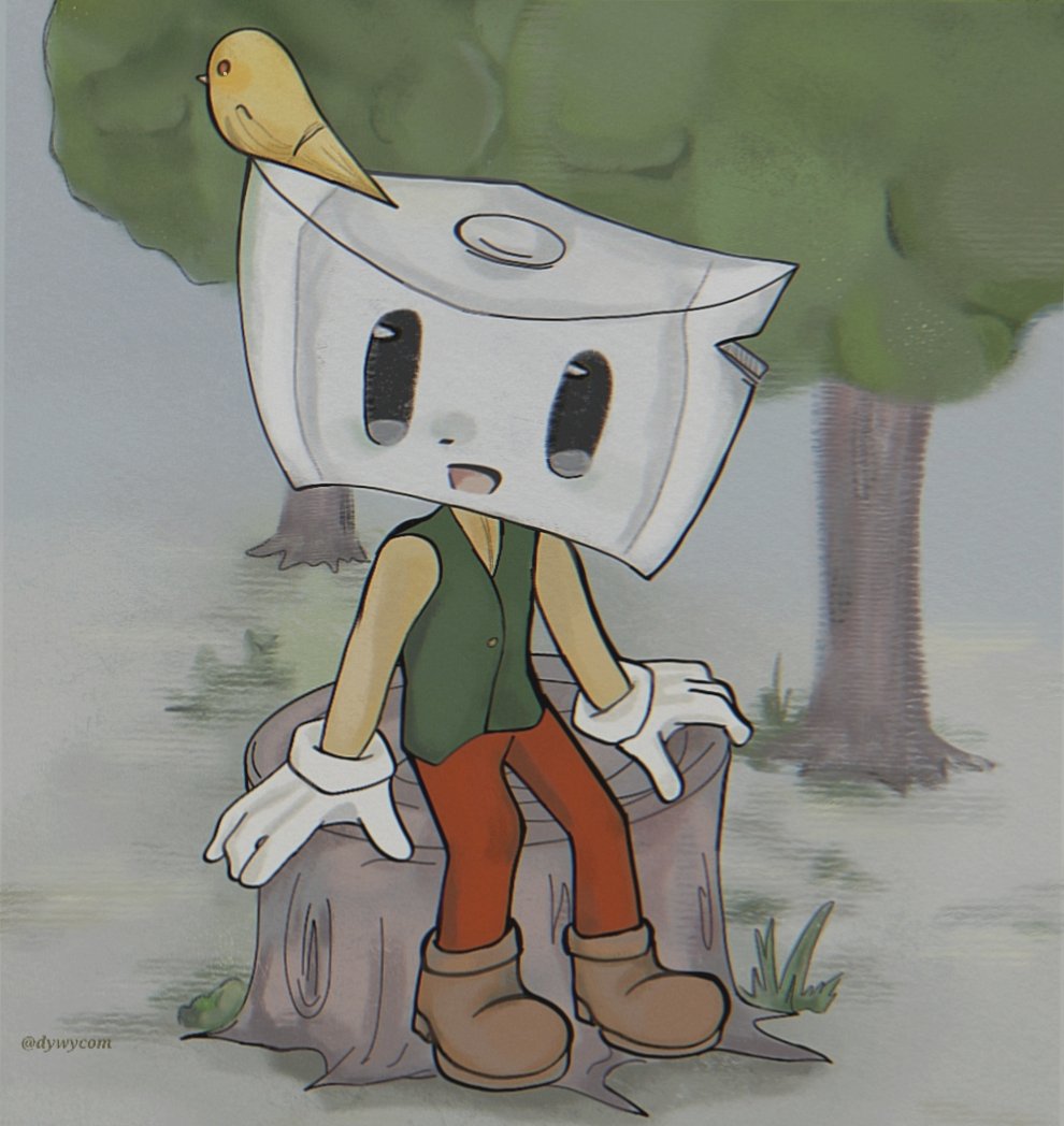 MyWanyu's tweet photo. I don't know what it is. It may be fallen leaves, but in my first eyes, it looks like a bird.#cupheadaxeguy #Chip #cupheadChip #cuphead #cupheadnpc
#painting
cuphead axe guy/cuphead Chip https://t.co/tmi6yfyDka