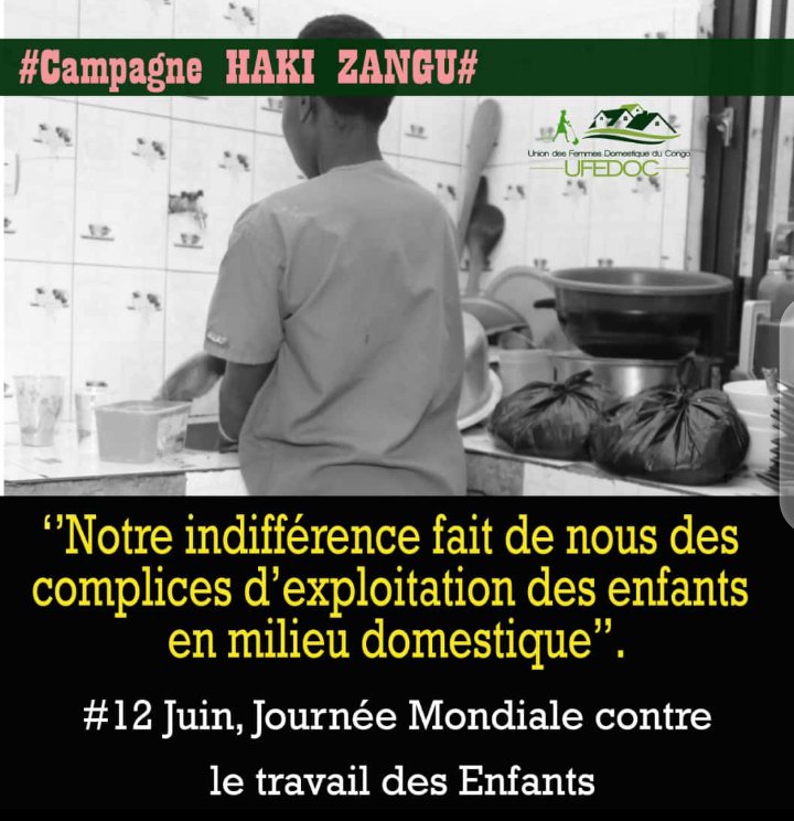 agir_rdc's tweet photo. 12 Juin: #domesticday
Une occasion de nous réinterroger sur notre mobilisation en faveur du respect des droits de cette couche régulièrement violés.
Depuis des années, nous appuyons, accompagnons et incubons institutionnellement @ufedoc_asbl_:Union des Femmes domestiques du Congo https://t.co/Zz2tm4aAw7