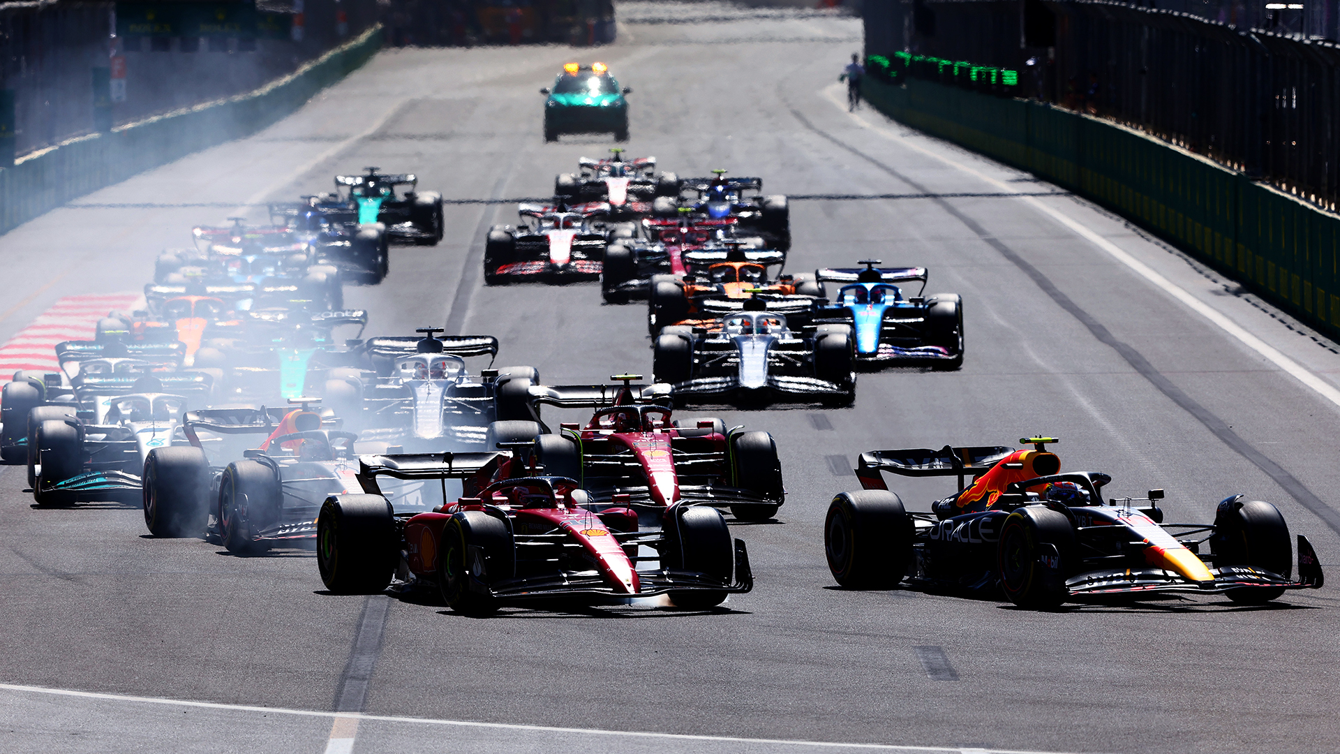 Azerbaijan GP: Verstappen heads Red Bull 1-2, Ferrari double Azerbaijan GP: Verstappen heads Red Bull 1-2, Ferrari double