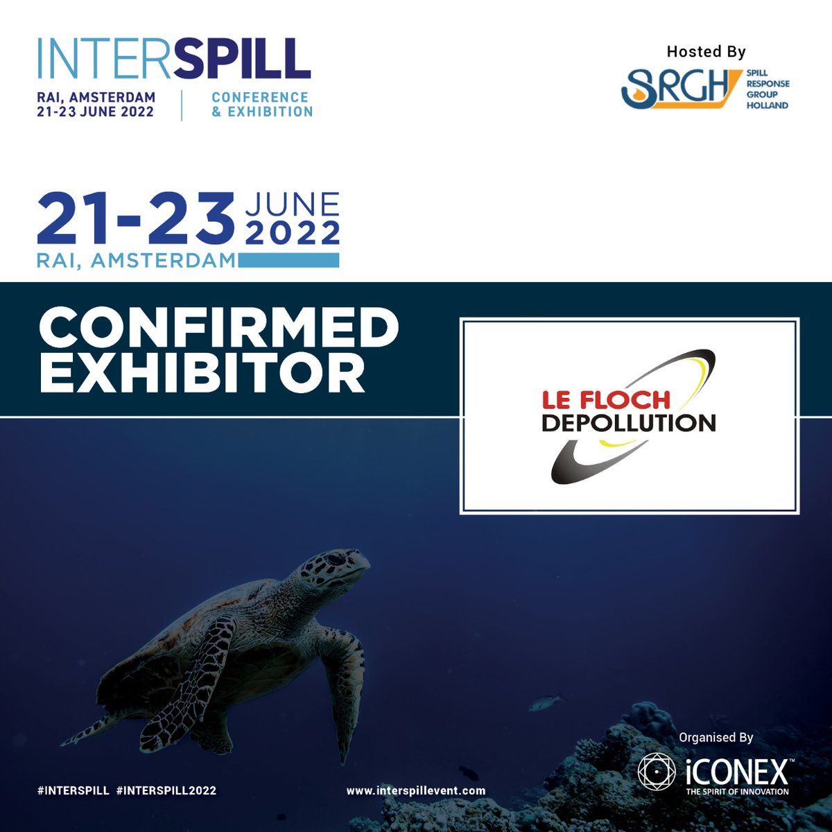 #Interspill2022 Welcomes <a href="/LeFlochDepol/">LE FLOCH DEPOLLUTION</a> as Exhibitor.

#Interspill2022 Europe’s leading oil spill conference &amp; exhibition is scheduled for 21-23 June 2022 at RAI, Amsterdam
#readiness #iconex #response #resilience #sustainable #spilltechnology #marinelife #aqua #sea #Oil #water