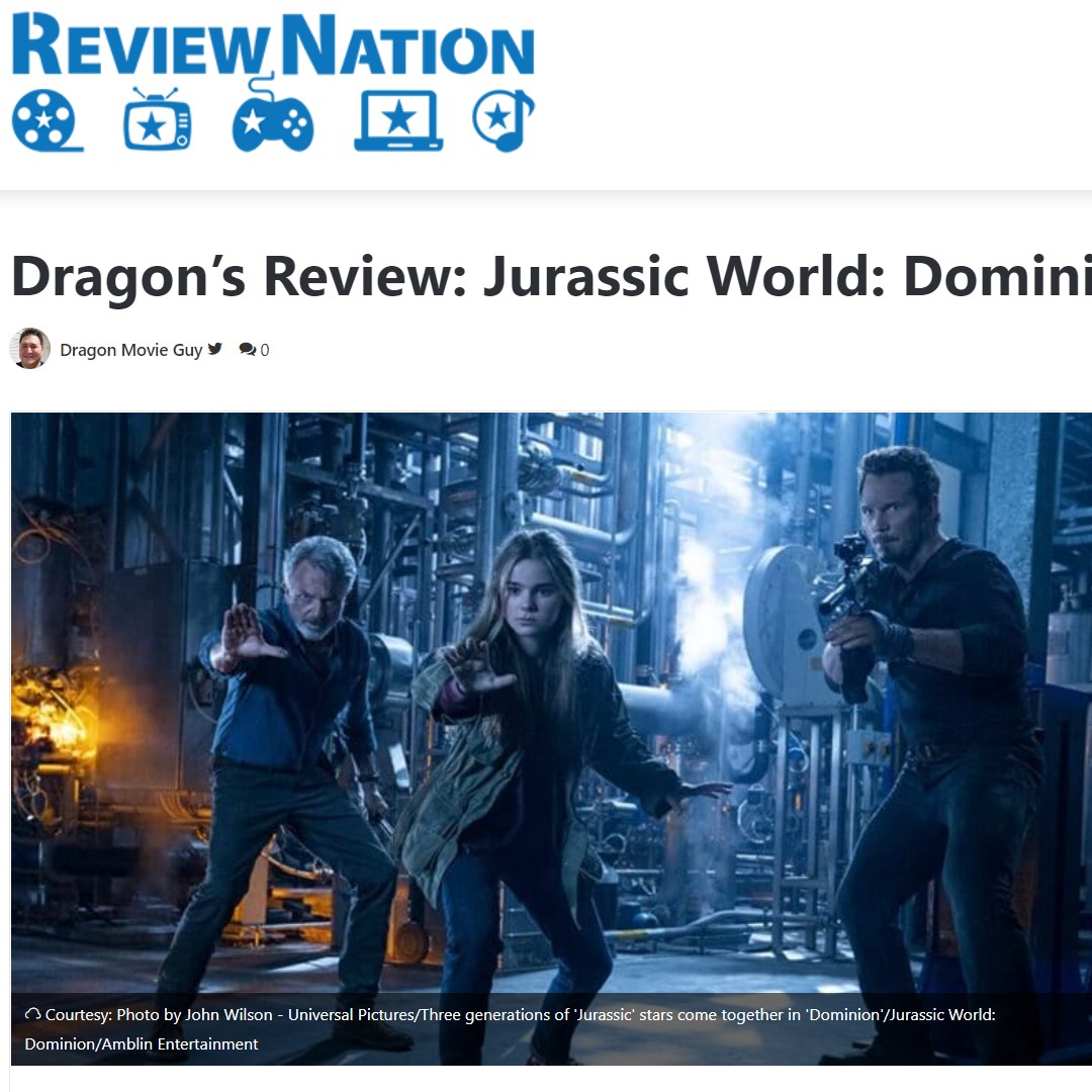 dragonmovieguy's tweet photo. Check out my #JurassicWorld #Dominion #moviereview on #ReviewNation! https://t.co/OQa76myx2I