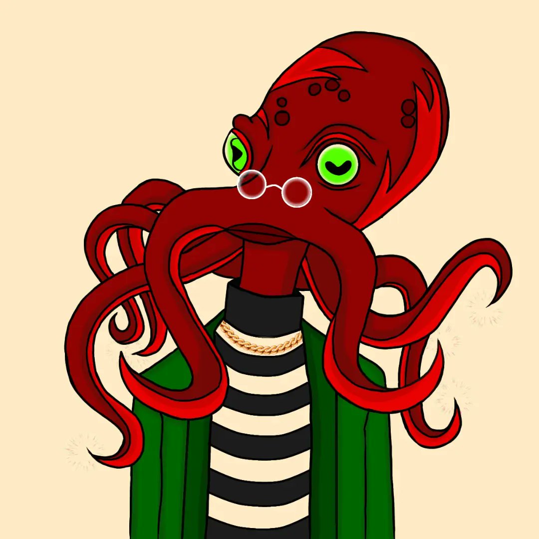 <a href="/artiva8/">Iva</a> 
Octopus Mafia #7
Right now on the OpenSea
opensea.io/collection/oct…

#NFTs #NFT #nftart #NFTGiveaways #NFTProject  #NFTCommmunity #NFTdrops  #NFTartists #NFTsales #nftlover #NFTshill #opensea #OpenSeaNFT  #openseaartists #OpenSeaMarket #OpenSeaNFT #EthereumNFTs #Ethereum