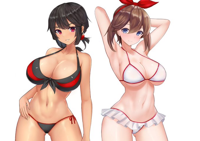 並べるとこんな感じ 