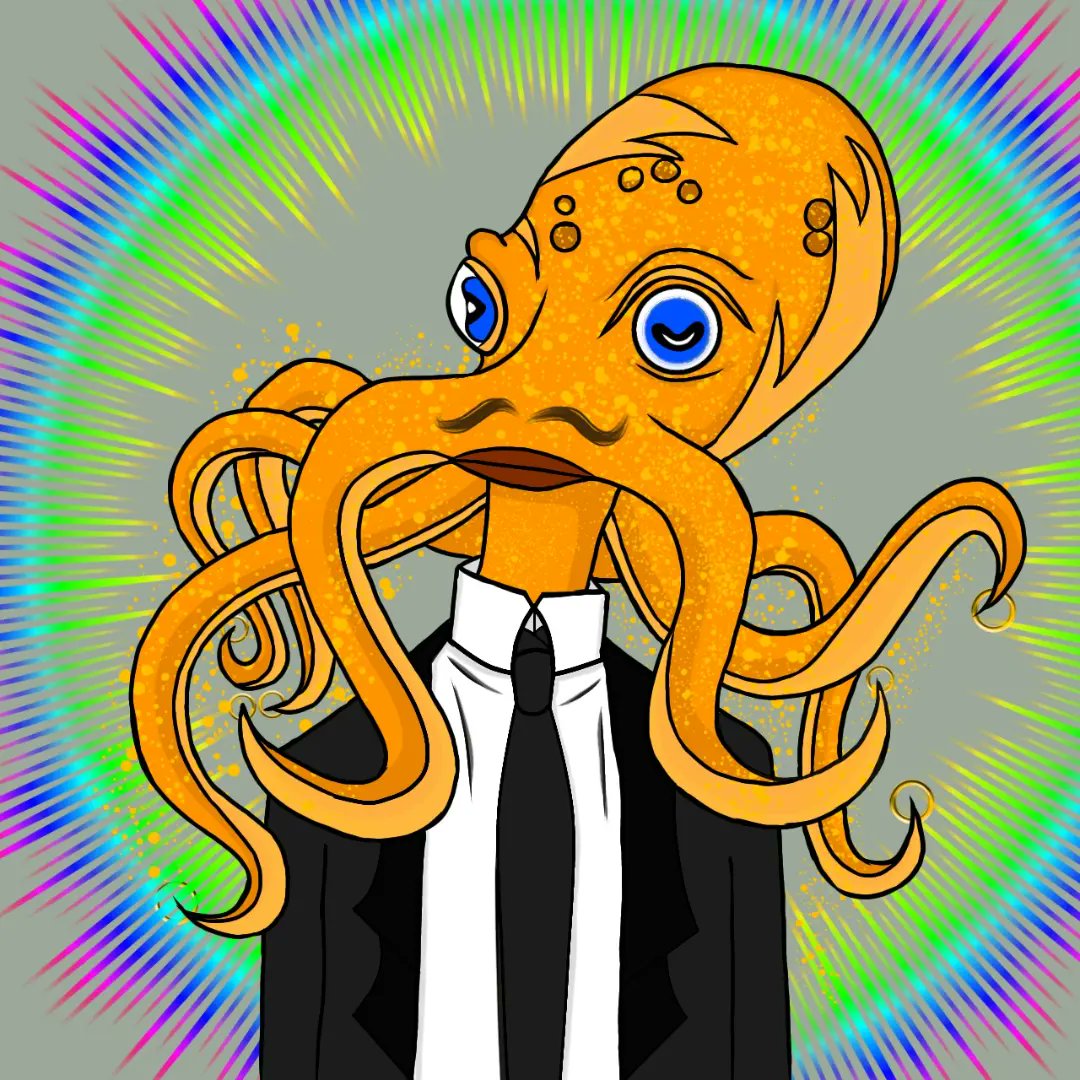 <a href="/artiva8/">Iva</a> 
Octopus Mafia #6
Right now on the OpenSea
opensea.io/collection/oct…
#NFTs #NFT #nftart #NFTGiveaways #NFTProject  #NFTCommmunity #NFTdrops  #NFTartists #NFTsales #nftlover #NFTshill #opensea #OpenSeaNFT  #openseaartists #OpenSeaMarket #OpenSeaNFT #EthereumNFTs #Ethereum