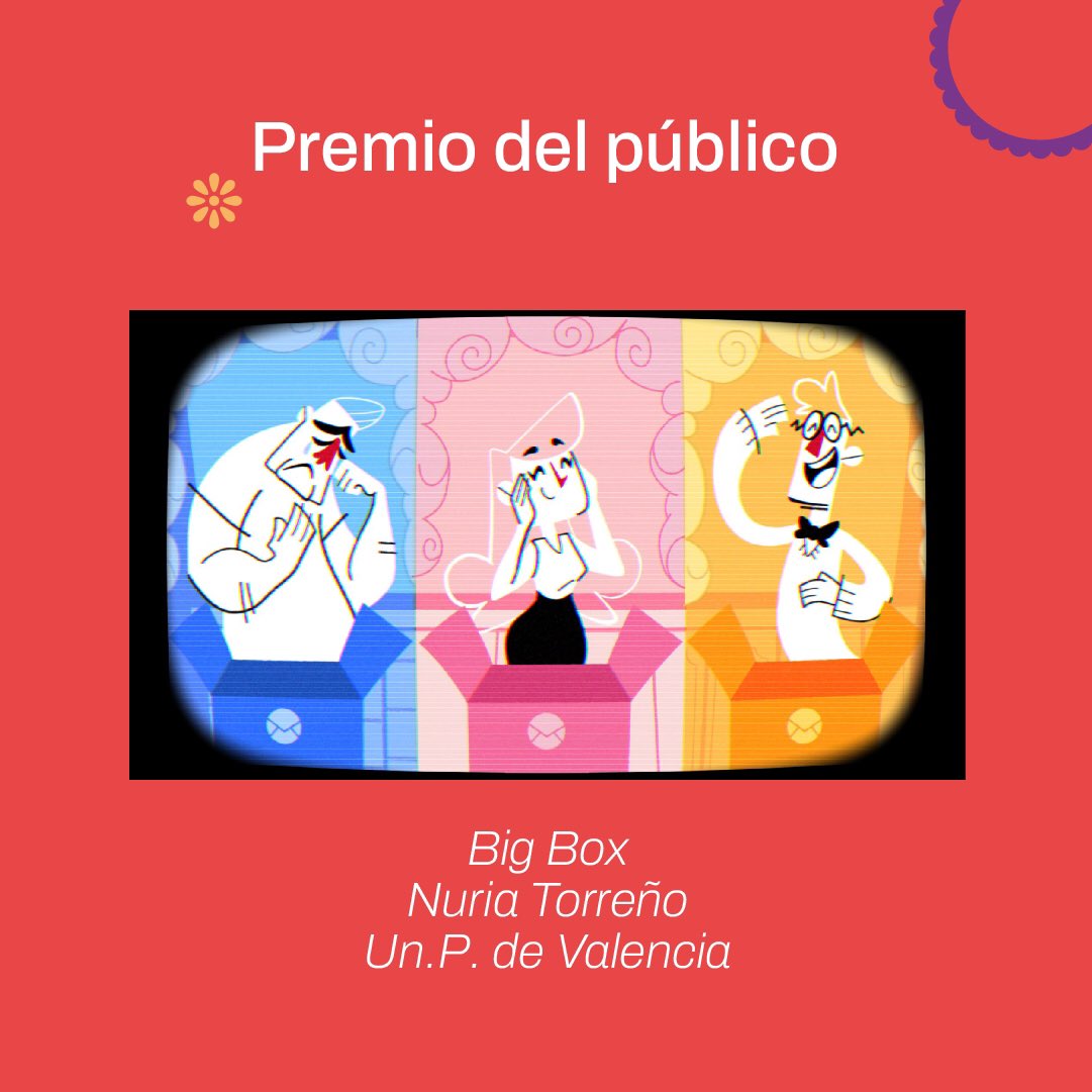 udit_feelmotion's tweet photo. Premio del público: Big Box - Nuria Torreño https://t.co/j3yJQiXxQa