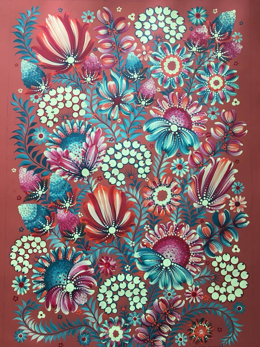 crimson_august's tweet photo. The work is free for sale✨
Paper, acrylic, size 50 * 70 centimeters
For details, write to DM if you are interested :)
.
#украрт #ukrart #укртві #art #acrylic #petrykivka #CA_ https://t.co/453X4U04QT
