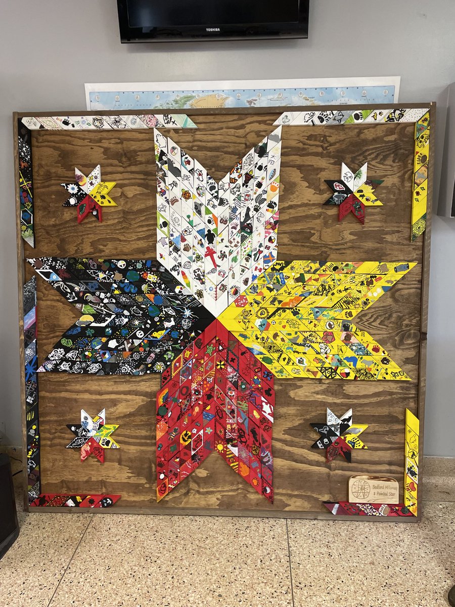 We are still in awe of this piece of art that was made by all the students at RLE! We hope many of our families can see it in person this coming Wednesday, June 15th at our Fine Arts Open House (6:30-7:00 for next year’s families and 7:00-8:00 for our current RLE families)
