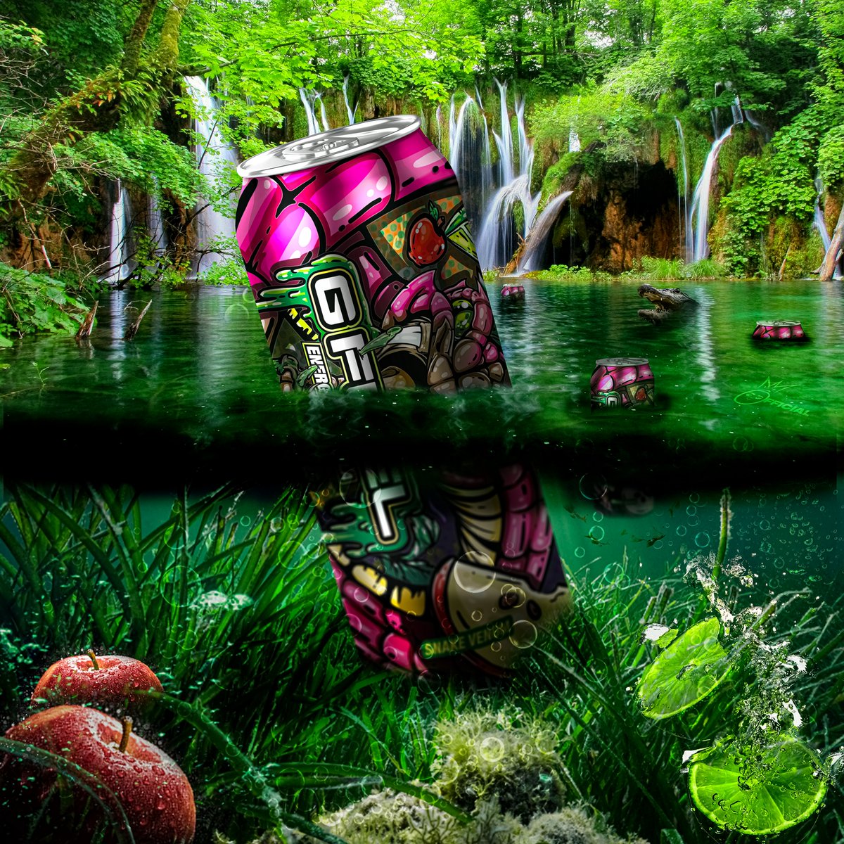 Officialdznr's tweet photo. Today is the finally day for @TheMadViper Competition
Here is a reminder of what #ConceptAD I came up with for his @GFuelEnergy Flavour. https://t.co/jSdZ26WMpQ