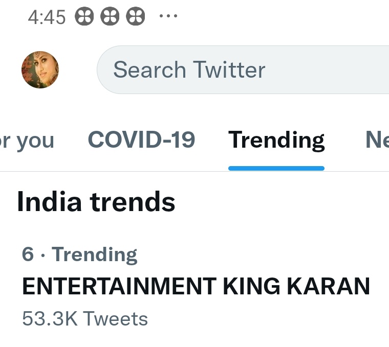 meet_k_tweets's tweet photo. Two trends are going on..@kkundrra
Reminding u..urs fans luv u alot❤..&amp; plz ignore some frustrated people..bcz our love will surpass their jealousy🔥

ENTERTAINMENT KING KARAN

#KaranKundrra #KKundrraSquad https://t.co/QMPpUU679z