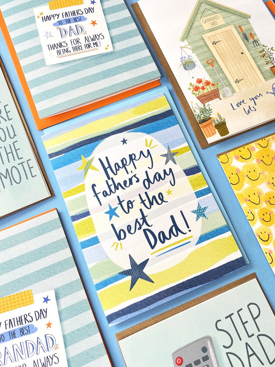EllieCartDesign's tweet photo. Father’s Day is just one week away✨

Shop my full range of cards here - https://t.co/OE9s08EG0t

Options for dads, stepdads and grandads available 

#FathersDay #fathersdaygift #FathersDay2022 https://t.co/phky4mfATq