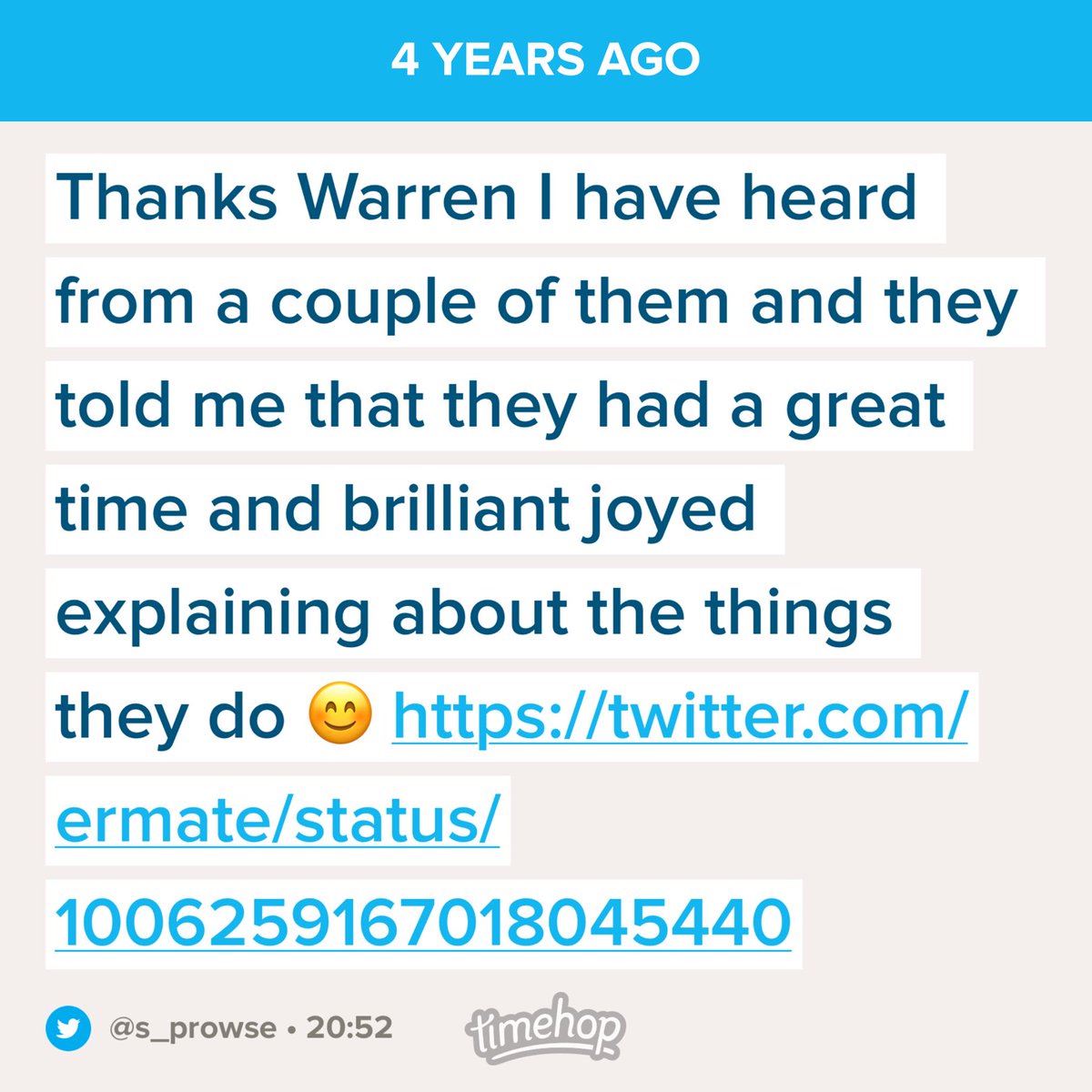 Sam Prowse tweet media