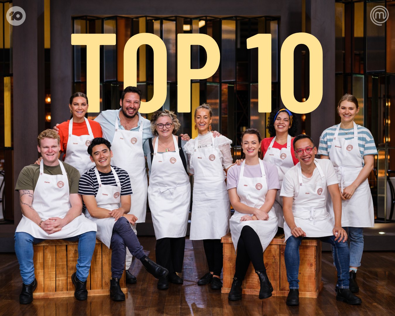 MasterChef Australia on Twitter "Look at this stunning group of Top 10