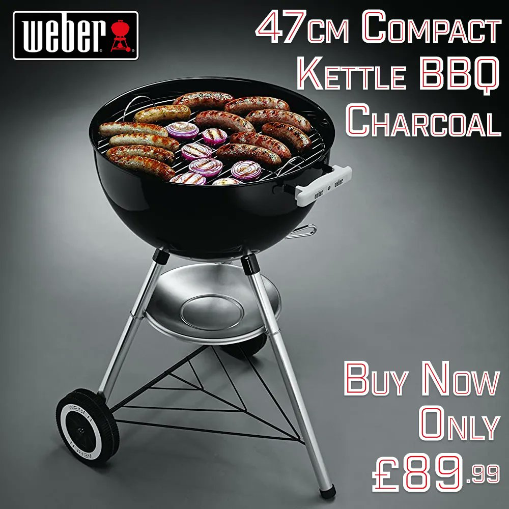 Great Price On This Weber Kettle BBQ!
Easy To Use 46cm Charcoal Grill
Buy Now - buff.ly/3HdrUCI