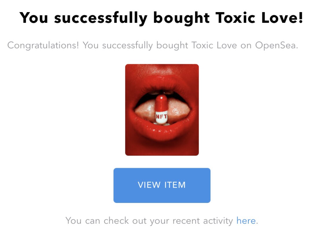 Run and collect this artwork created by <a href="/luigiquarta92/">💊 Luigi Quarta | ZOO 🐼 - FOUNDATION.APP</a>!!👄💊❤️
We have done!👀🔥
opensea.io/assets/ethereu…

#NFTCommunity #nftphotography