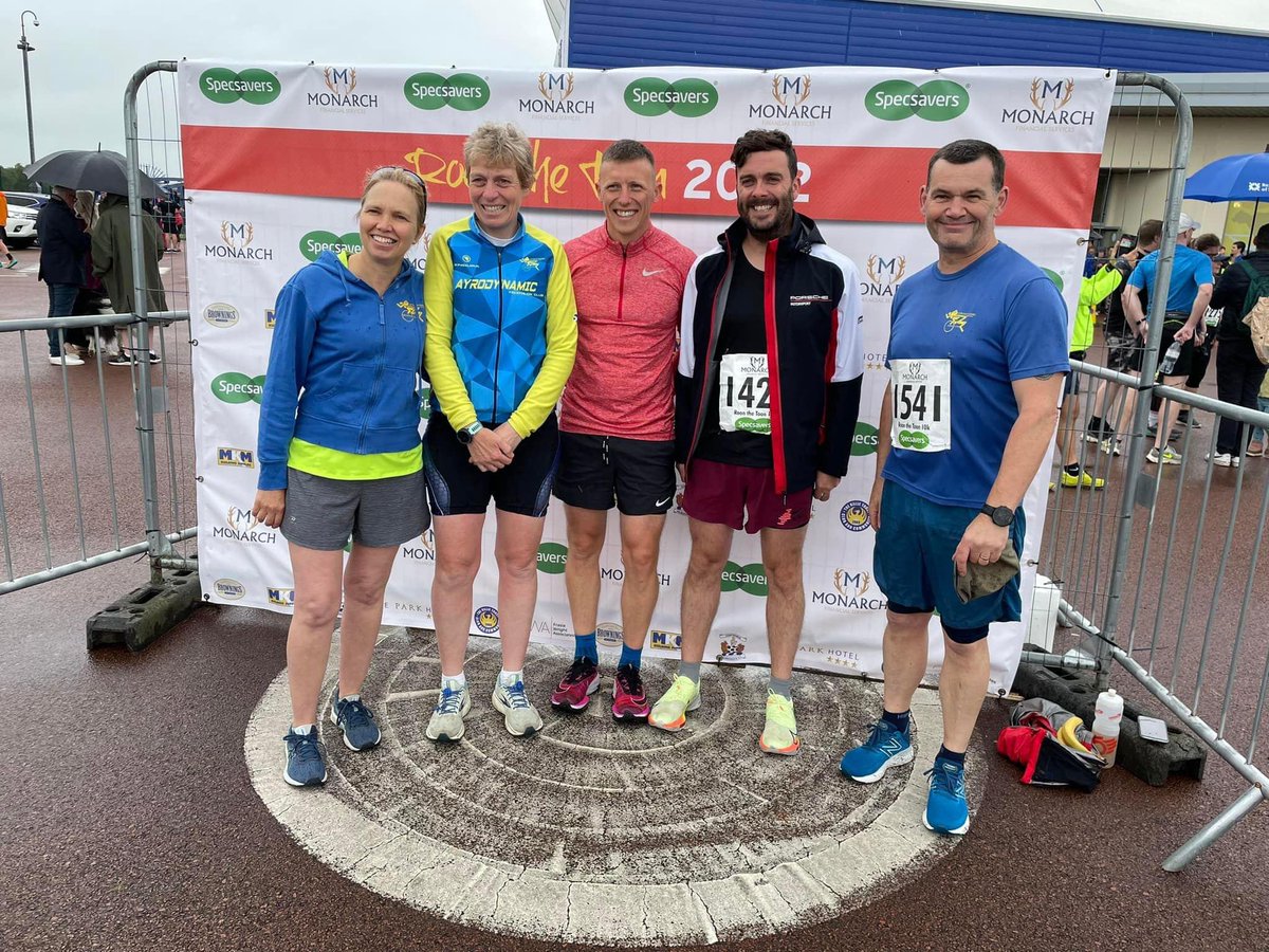 Well done to those at Roon the Toon 10km today! Some super times recorded. Fantastic running.