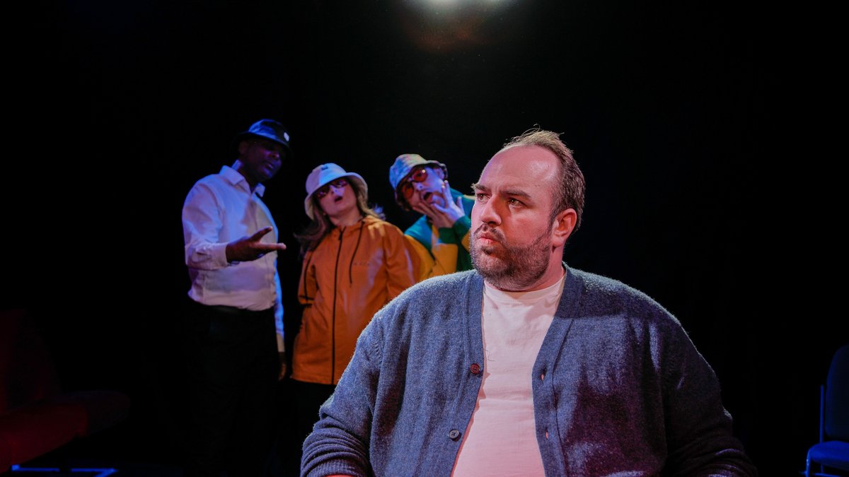 pubtheatres1's tweet photo. Review: LET’S PAUSE THERE by Russell Obeney and Andre Guindisson at King’s Head Theatre until 18 June 2022 @letspausethere 

‘A complex, refreshing, and frankly, hilarious play’ ★★★★ https://t.co/C01XCH7gFG https://t.co/9xswOqHN5J