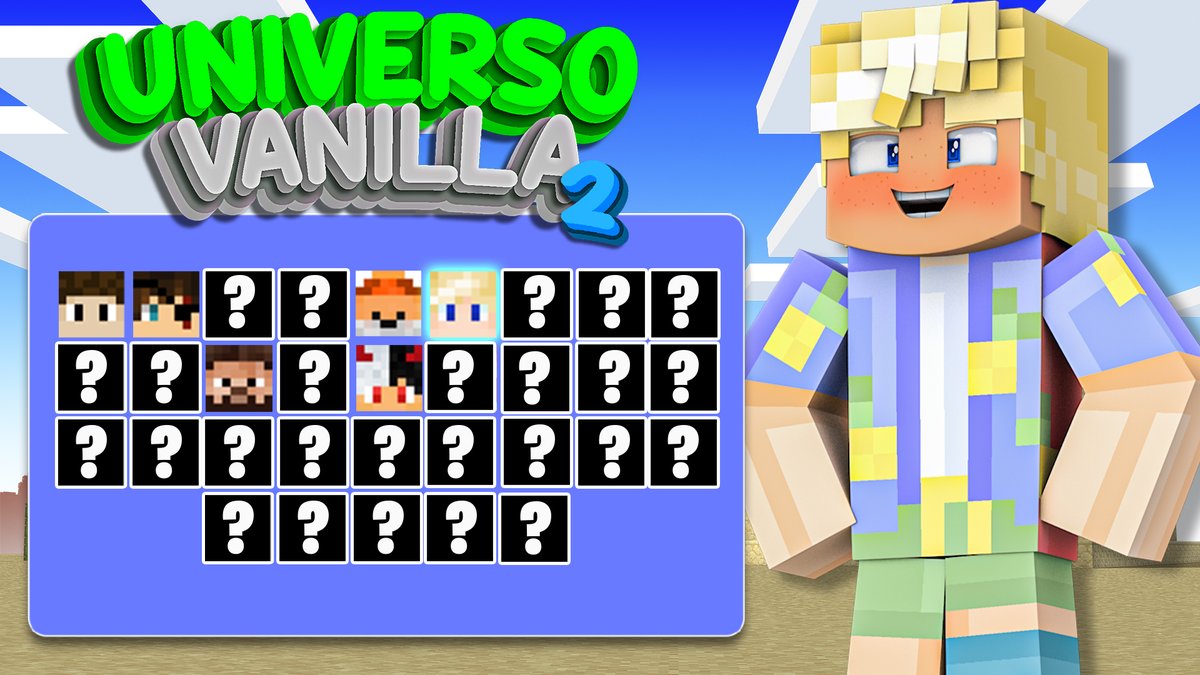 UniversoVanilla's tweet photo. ¡Con ganas de darle duro a Universo Vanilla 2, desbloqueamos a @DeiiicYT  ! https://t.co/qqVO3pGr9l