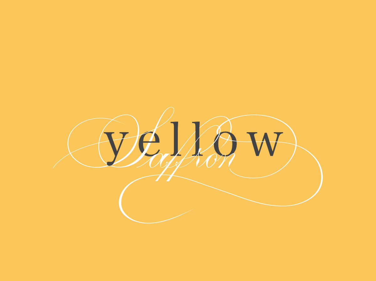 soothing_graphy's tweet photo. 今日の誕生色：サフランイエロー
Today's birth color：saffron yellow
色言葉：体力・容姿端麗
カラーコード（Color code）：#FAC559

#calligraphy 
#カリグラフィー
#誕生色
#手書き文字
#iPad
#procreate https://t.co/WWNWGUVID2