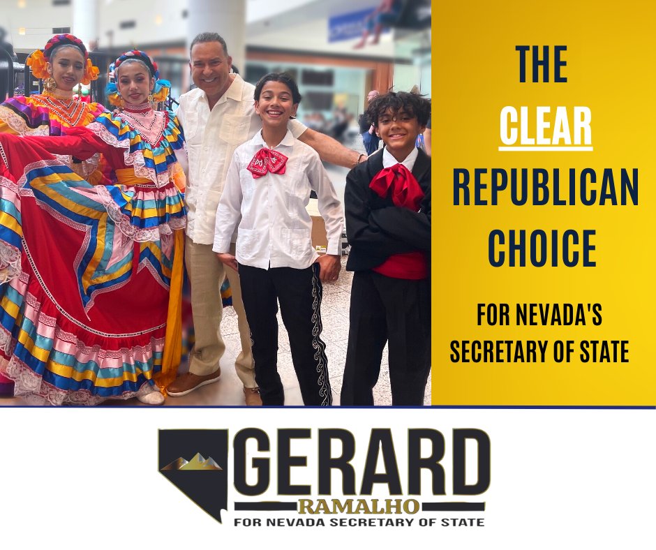 One of my objectives when I’m elected as Secretary of State will be to encourage and promote new business, also to make sure all business owners in Nevada understand they are “essential”!

Register Republican and vote Ramalho for Nevada Secretary of State!