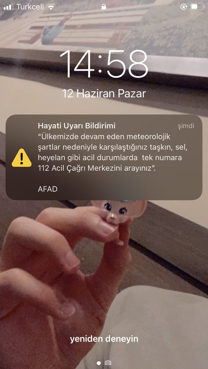 bi an dedim noluyo #afad #yağmur #AFAD #sel