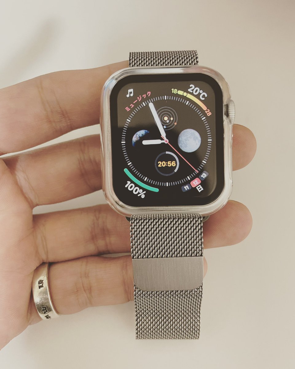 kemy1990's tweet photo. 恥ずかしながらapplewatchデビューいたしました。 https://t.co/uUSl4zWBcK
