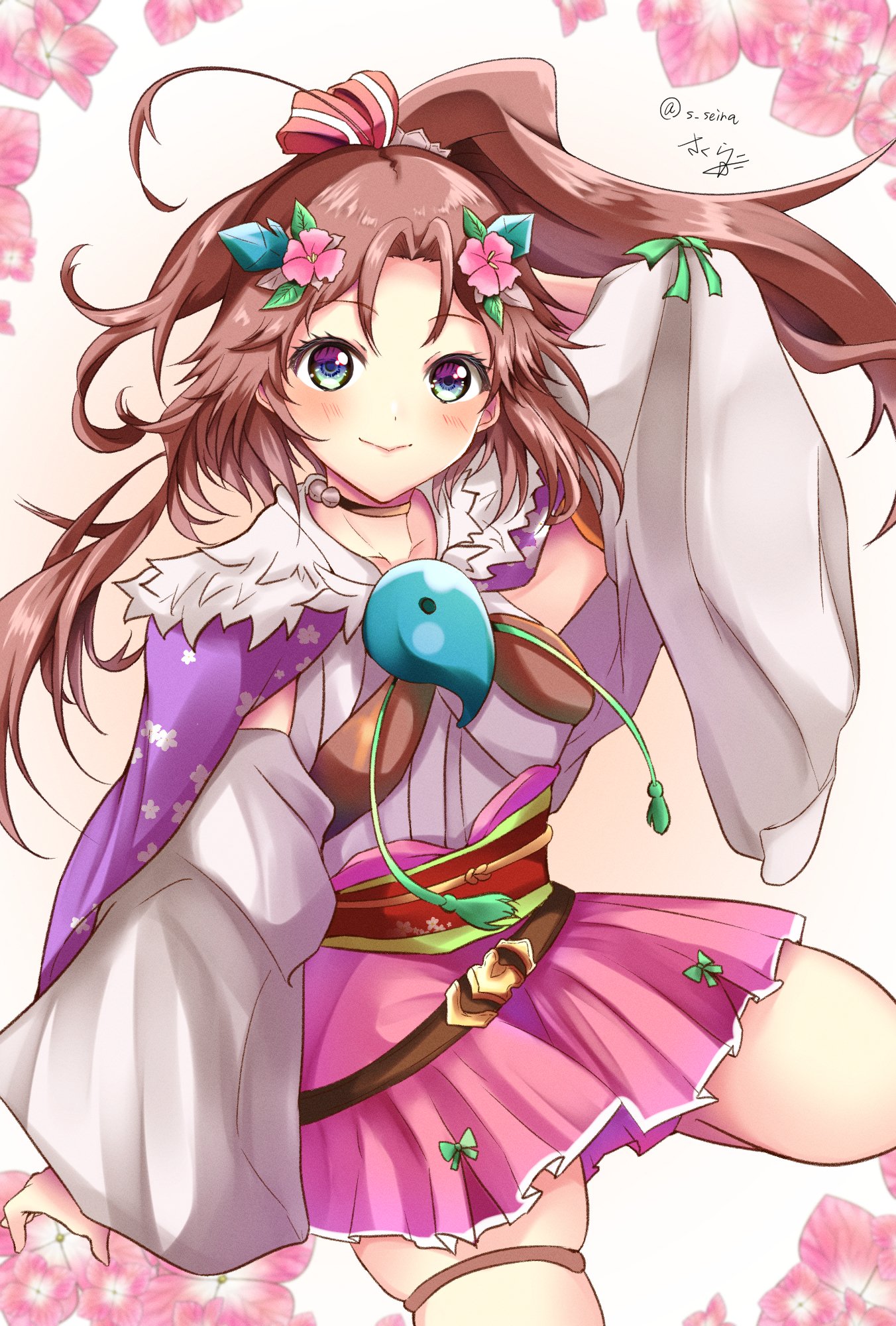 佐倉星来 さくらせいら ふと描きたくなるナデシコ 花騎士 フラワーナイトガール フラワーナイトガールイラスト T Co Ybs2naemzv Twitter