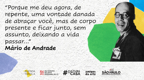 AgendaTarsila's tweet photo. Feliz Dia dos Namorados!

#DiadosNamorados #AgendaTarsila #SemanadeArteModernade22 #Semanadeartemoderna #CentenárioSemanade22 #ModernismoHoje #CulturaSP #100anosdaSemanadeArteModernade22 #AmigosdaArte #CulturaEmCasa https://t.co/TrefOdGHvq