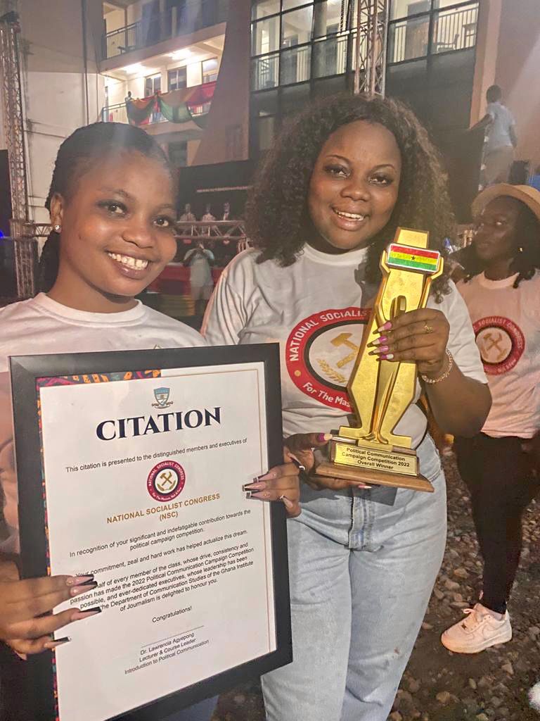 🤗 | STILL FEELS GOOD 

- The feeling of a being champion 🏆 

#NSC | #ForTheMassesNotAFew | #GIJPoliticalCommunicationCampaign