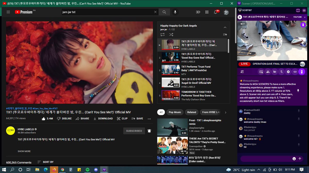 evrlstngSkie's tweet photo. Kick-starting the party with CYSM~
Can't you see #BEOMGYU folks? Join us here and let's increase our yt views 💃
MOAs On The Scene
Operation Save A Stranger Things
#moastreams #moastreamsevent #operationsave
@TXT_members
@TXT_bighit https://t.co/WgM6ngy8Lh
