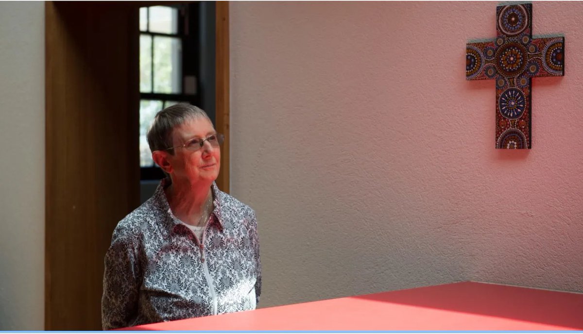 So thrilled for the national treasure that is Sister Brigid Marie ARTHUR, who has just been awarded an AO for distinguished service to social welfare, particularly asylum seekers and refugees, and to Catholic education ❤️