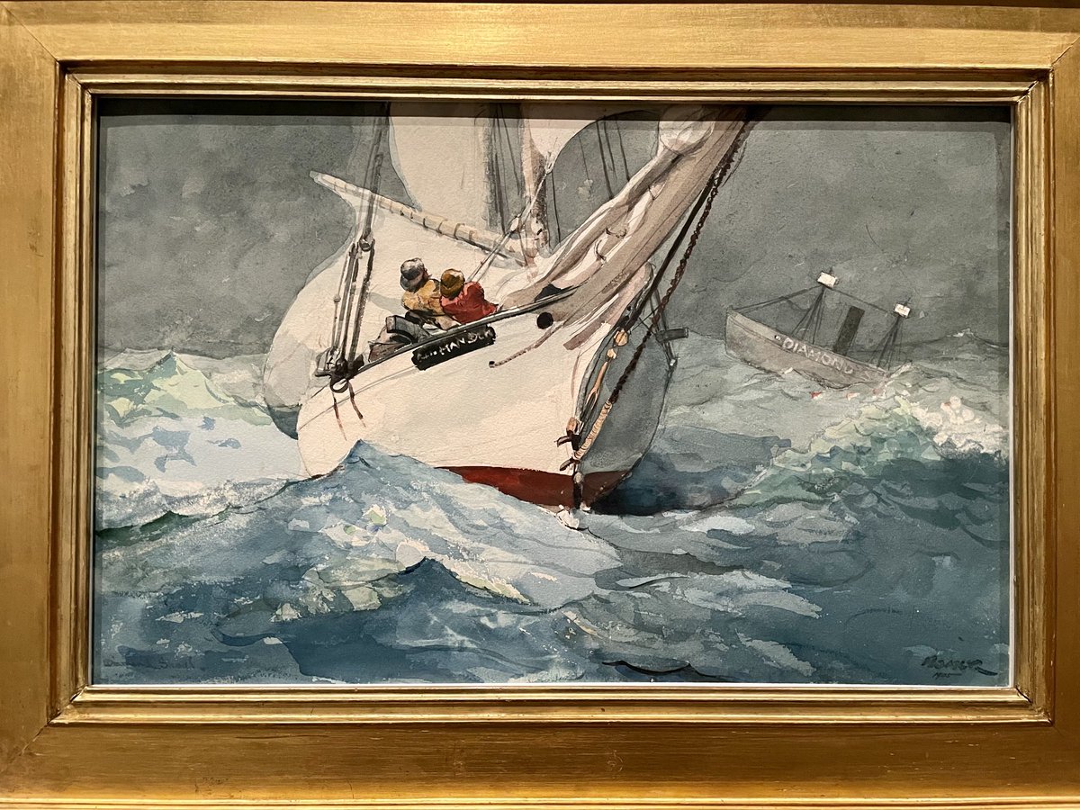 “That feeling before #radonc pgy2” by Winslow Homer ⁦@metmuseum⁩ 🌊 ⁦@KaitlynLapen⁩ ⁦@alexgoglia⁩ ⁦@roshalp⁩ ⁦@NikMankuzhy⁩ and Jeff 🤭