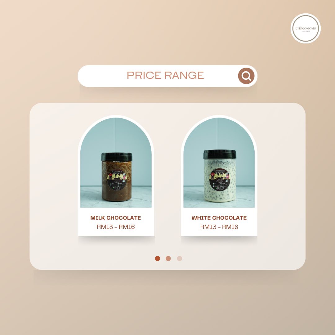 Chocomoms_'s tweet photo. Assalammualaikum and hi lovely customers 👋🏻🥰

Due to harga barang barang sekarang dah pun naik,we have decided to increase the price of our chocojar as well but no worries still affordable that’s for sure! 

Below are the new price list for our product : ⬇️ https://t.co/UWR2fWmNRa