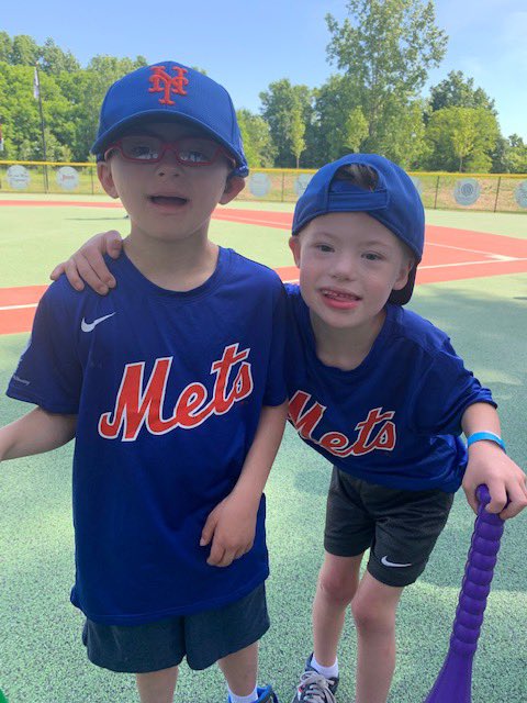MiracleLeagueNA's tweet photo. What Miracle League Baseball represents—smiles all day long! 
Next Saturday is Picture Day! https://t.co/KTnsUnEBOk