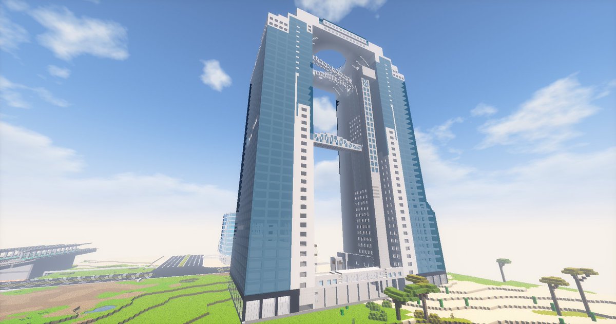 BirchFlying's tweet photo. 우메다 스카이 빌딩
梅田スカイビル

#minecraft #マイクラ #大阪 https://t.co/oN31wyf5jt