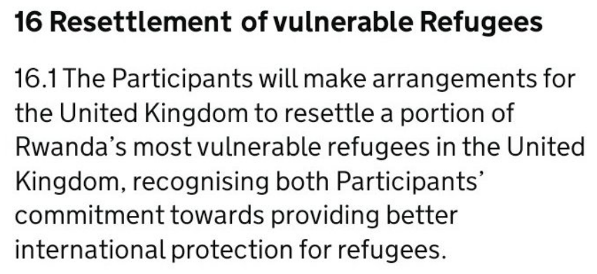 MittensOff's tweet image. We should help and do this anyway, but won't this agreement to take 'a portion of Rwanda's most vulnerable' in exchange heap more pressure on health services? Kept this quiet haven't they? #Rwanda #NotInMyName #PatelOut